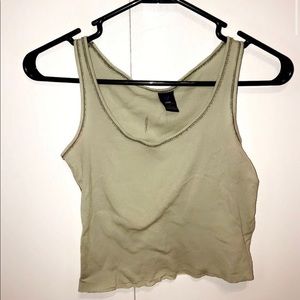 Light green tank top